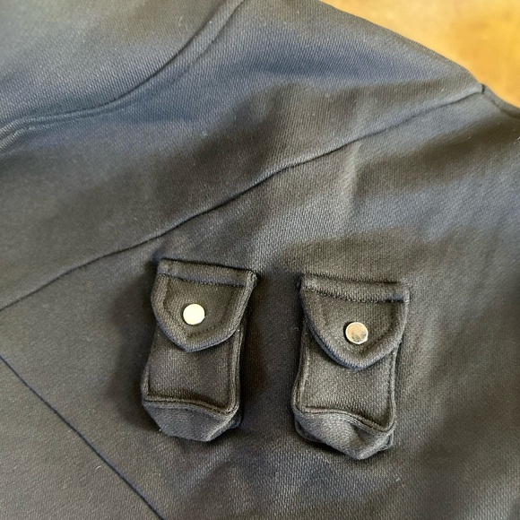 Tamed Psychotic Black “Utility Tech”Hoodie Men’s Medium New Without Tags! - Picture 14 of 16